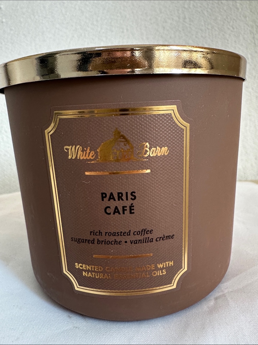 White Barn Paris Café Scented Candle — Barh and body works nwt